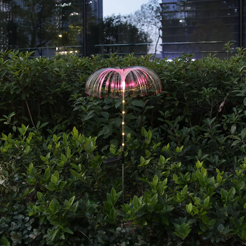 

Ip65 Waterproof Lawn Lights Fireworks Color Changing Auto On/off Solar Lights Lamp Garden Outdoor Decor Jellyfish