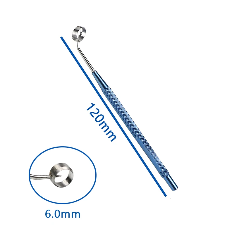 

12cm Eye Tool Optical Zone Marker with Blade Ring Marker Titanium Alloy Ophthalmic Instrument