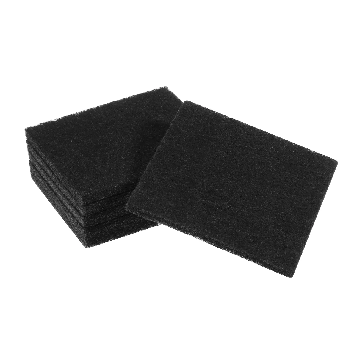 

6PCS Nontoxic Useful Black Litter Boxes Filters Odor Filters for Deodorization Odor Control