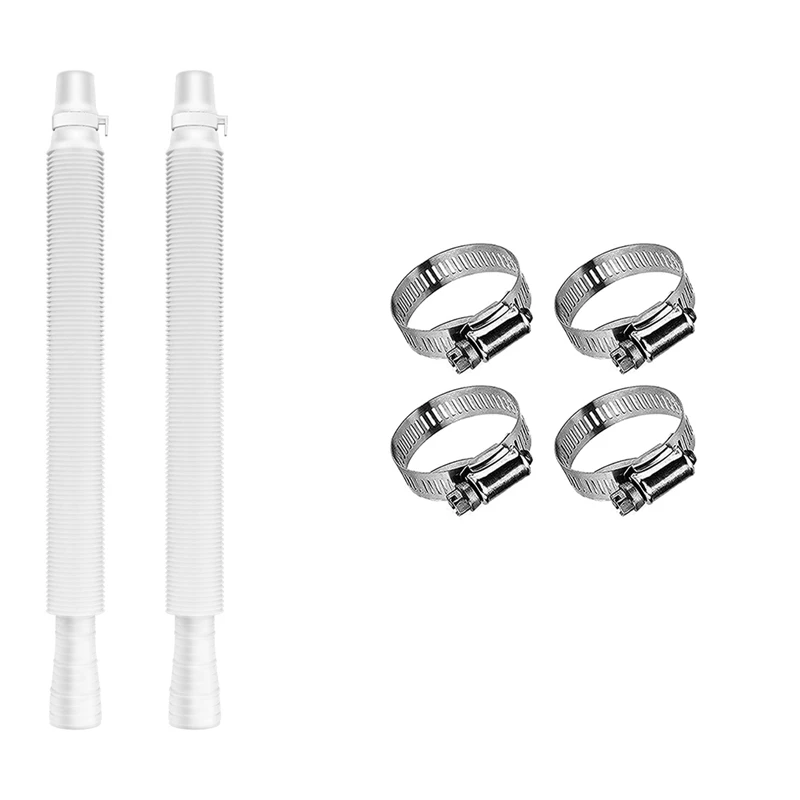 

2 Pcs Swimming Pool Replacement Hose,Pool Filter Replacement Hose For Filter Pump 330 GPH, 530 GPH, And 1000 GPH