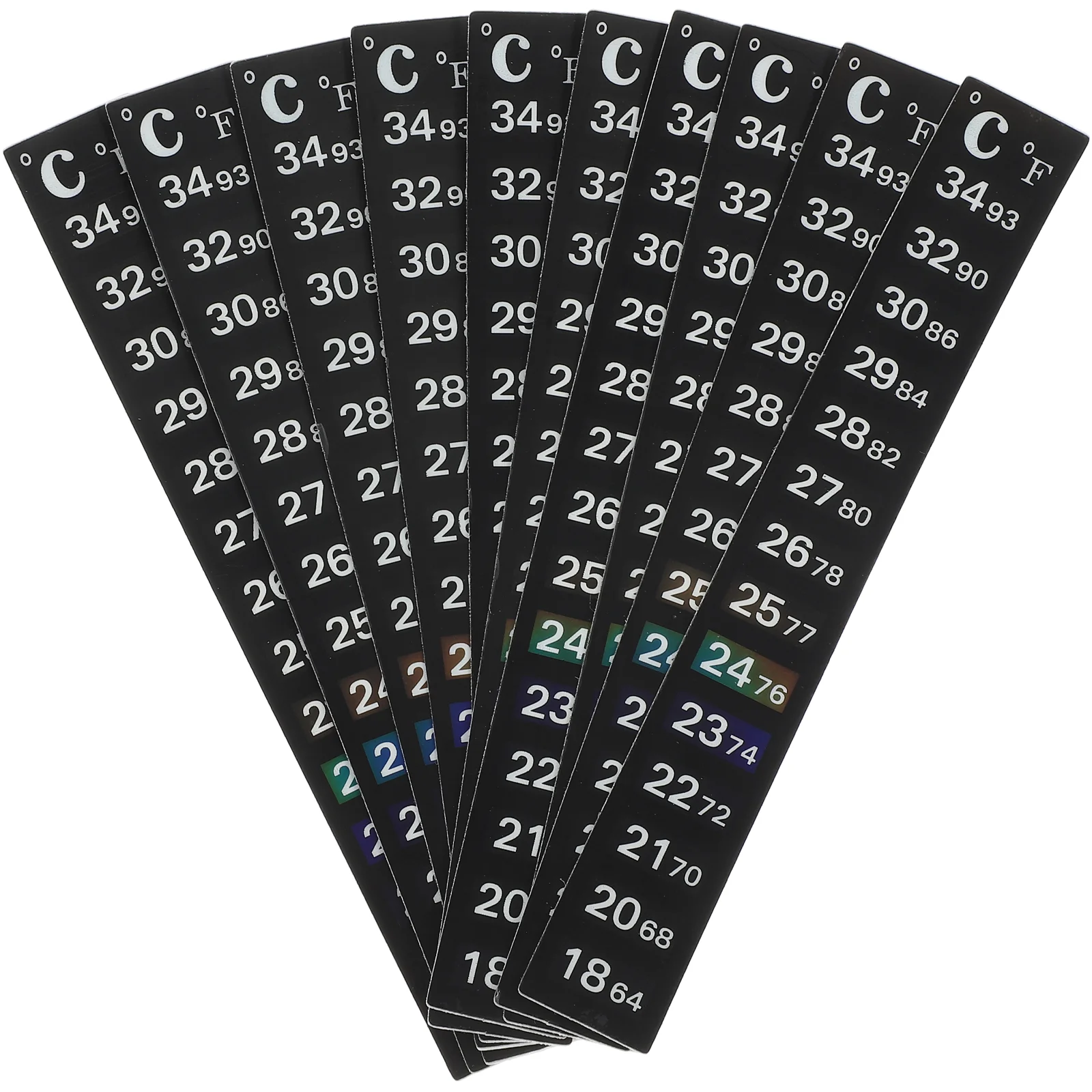 

Temperature Sticker High Precision Adhesive Strip Aquarium Number Stickers