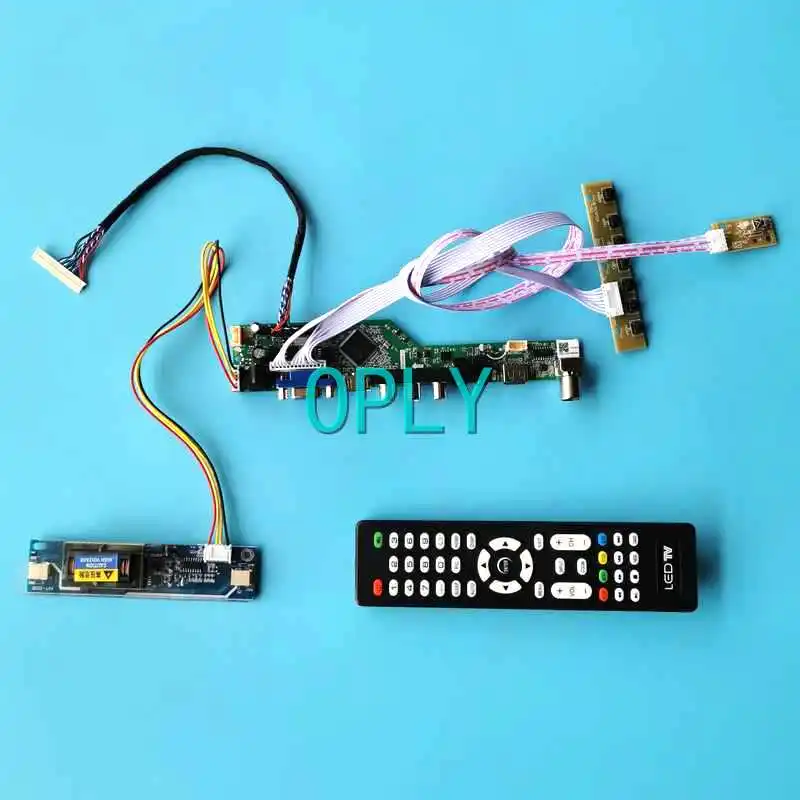 

For B170PW02 B170PW04 B170PW07 Laptop Screen Controller Board 1440*900 VGA HDMI-Compatible AV USB LVDS 30 Pin 17" 2CCFL DIY Kit