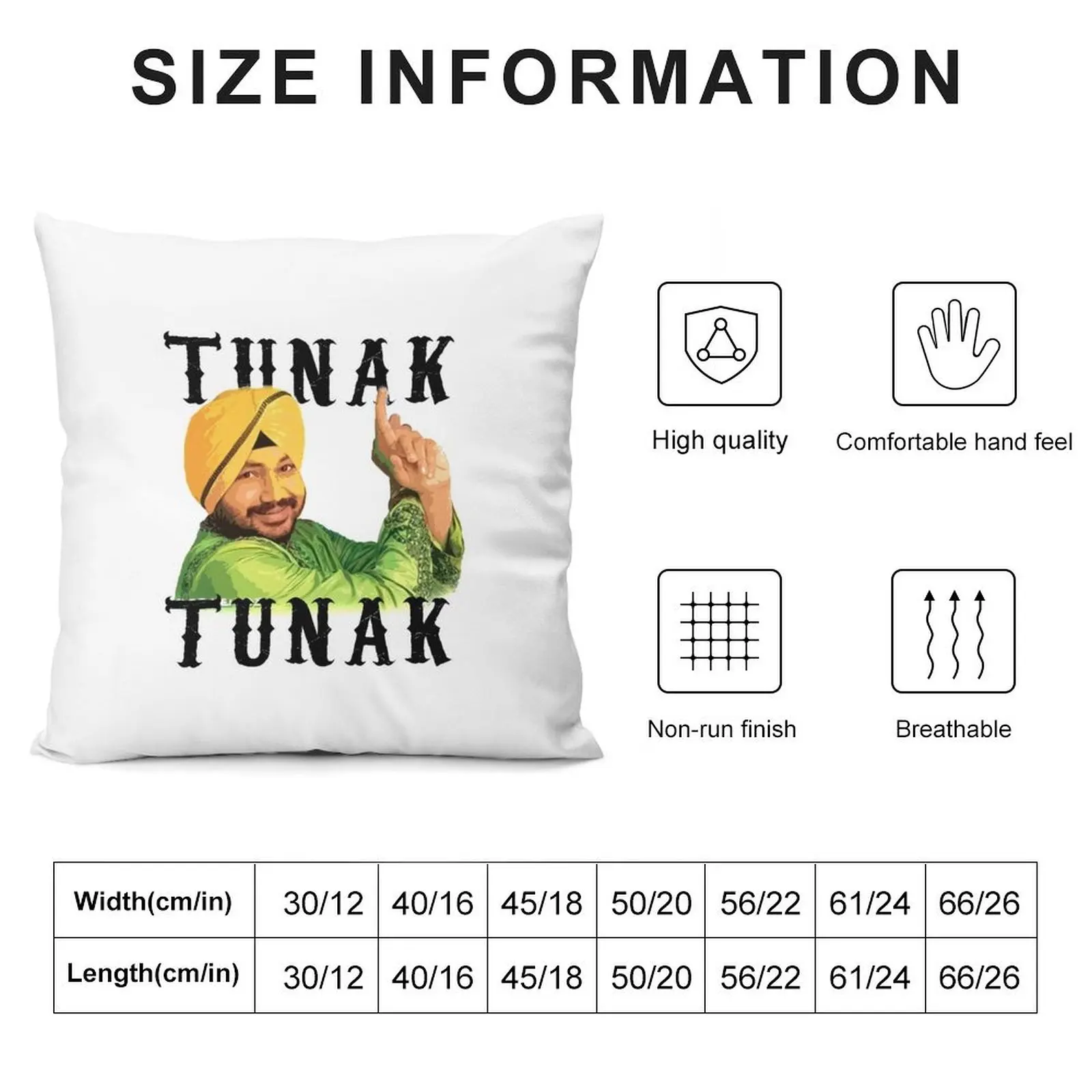 Наволочки для диванной подушки Tunak - Daler Mehndi