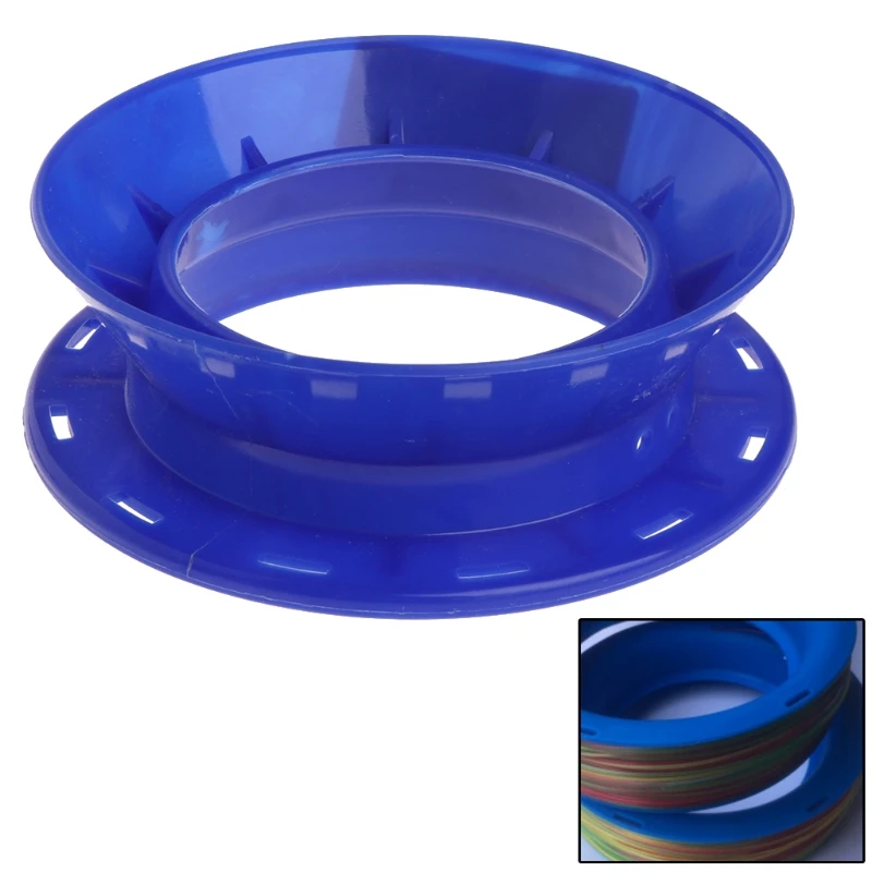 Спиральная пластина для рыболовной лески пластиковая ручка круглая Катушка Для