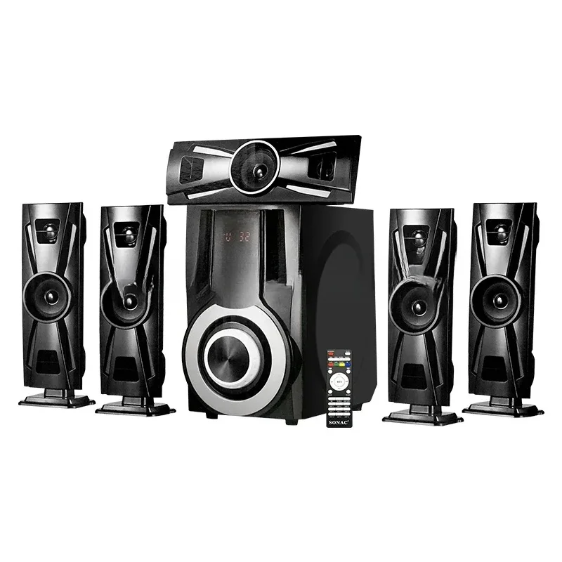Высококачественный бас Hifi объемный звук 5.1 динамик 5 1 каналов системы домашнего