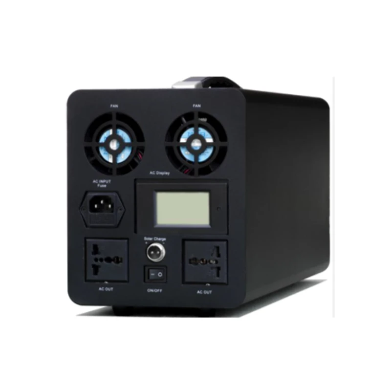 

wholesale 1000W Emergency power supply with solar charging, built-in inverter LiFEPO4 battery enclosed