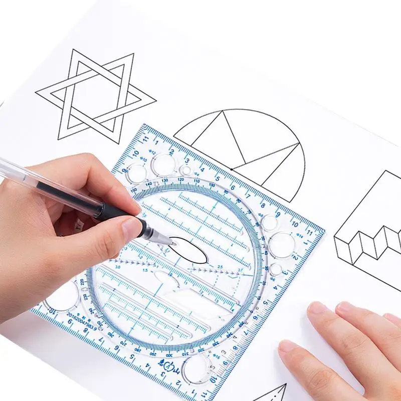 

Circle Templates Measuring Ruler Measuring Template Rulers For Students Designers Artists Clear Rulers Measuring Template Ruler