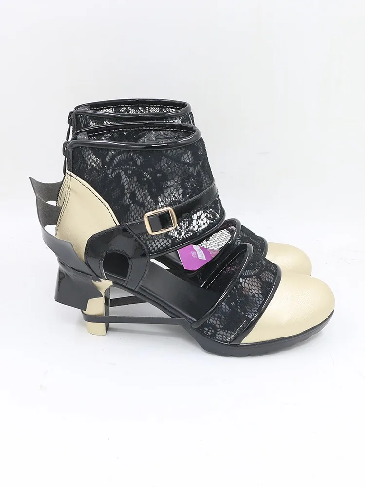 FF15 принцесса Fleuret косплей обувь Хэллоуин искусственная кожа на заказ