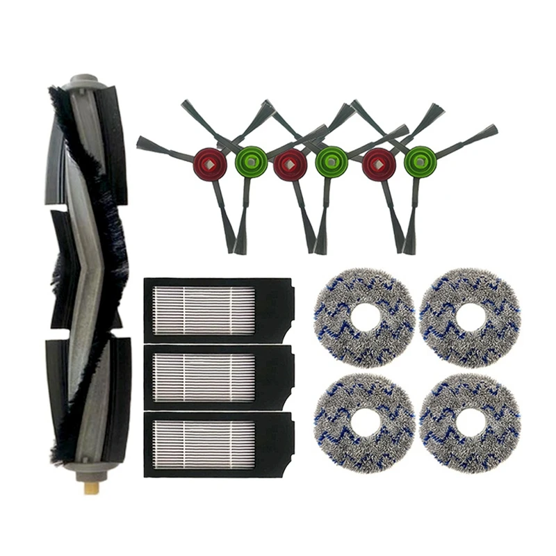 

For Ecovacs T10 T10/T10 Turbo Series Robot Vacuum Cleaner Side Brush Main Brush Filter Mop Cloth Accessories Parts