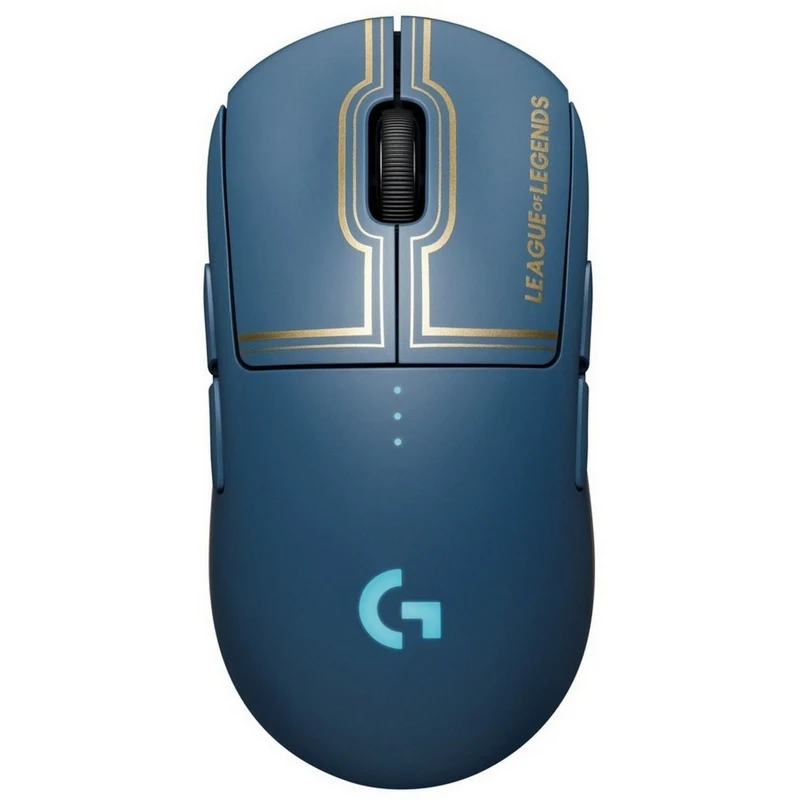 Мышь Logitech G Pro игровая оптическая беспроводная USB синий [910-006451] |