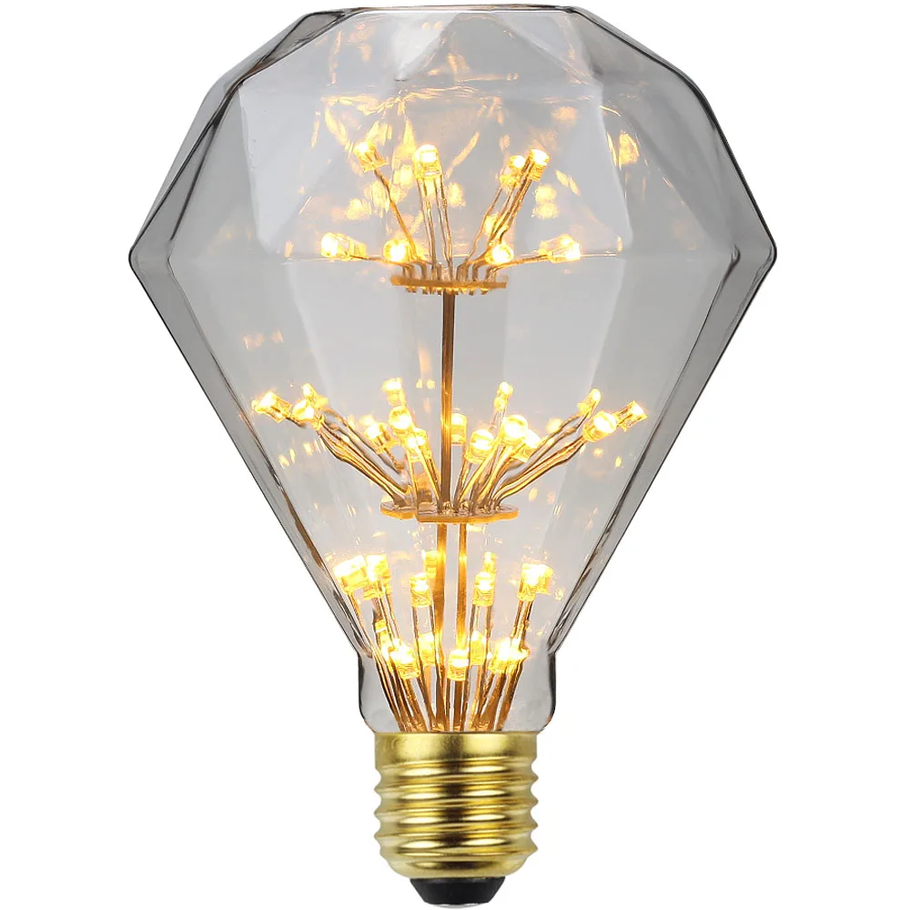 TIANFAN Gypsophila светодиодный ная лампа Эдисона E27 AC85-265V Ретро Фейерверк декоративная A60