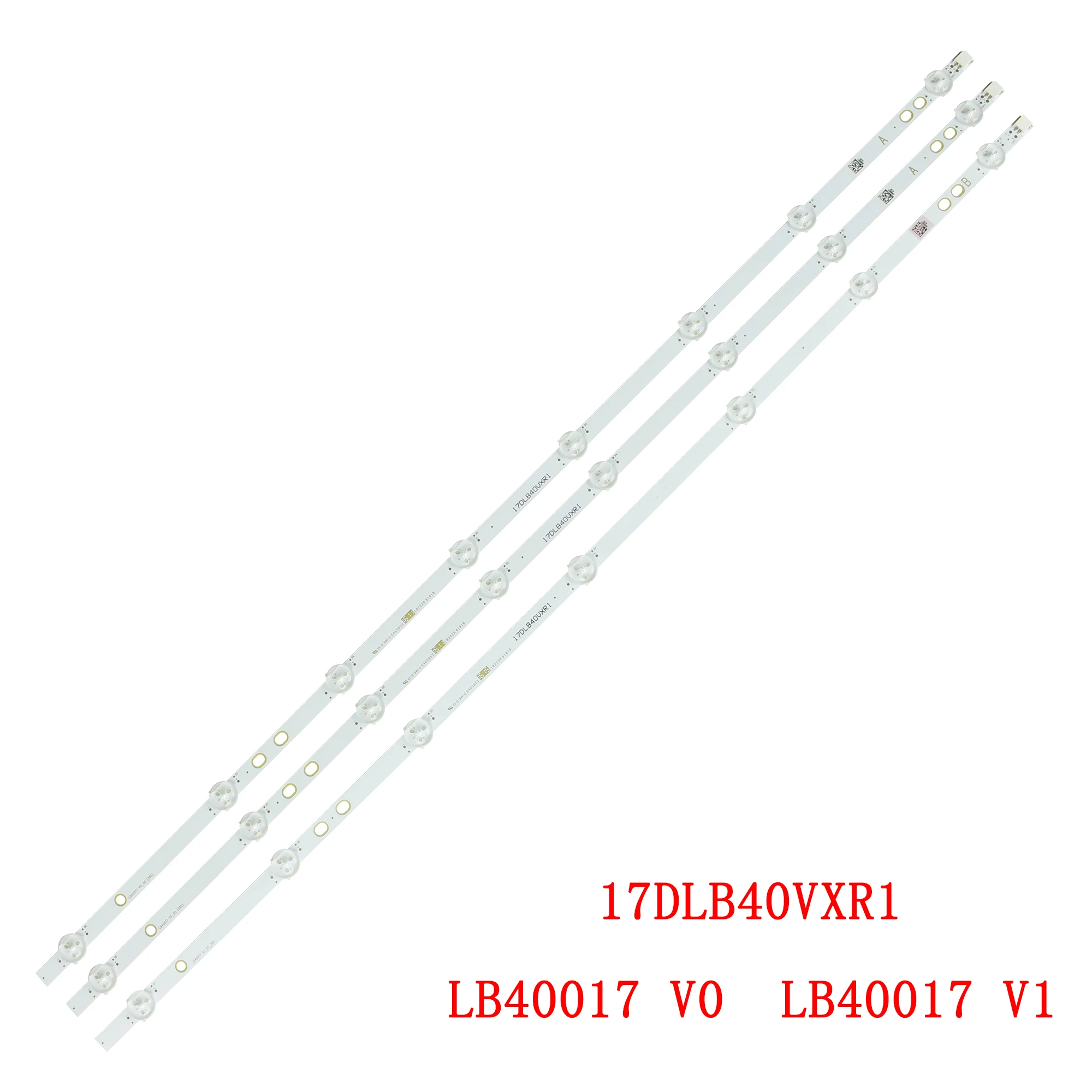 Новый комплект, 3 шт., 745 мм Светодиодная лента для подсветки Celcus DLED40125FHD DLED40FHDS