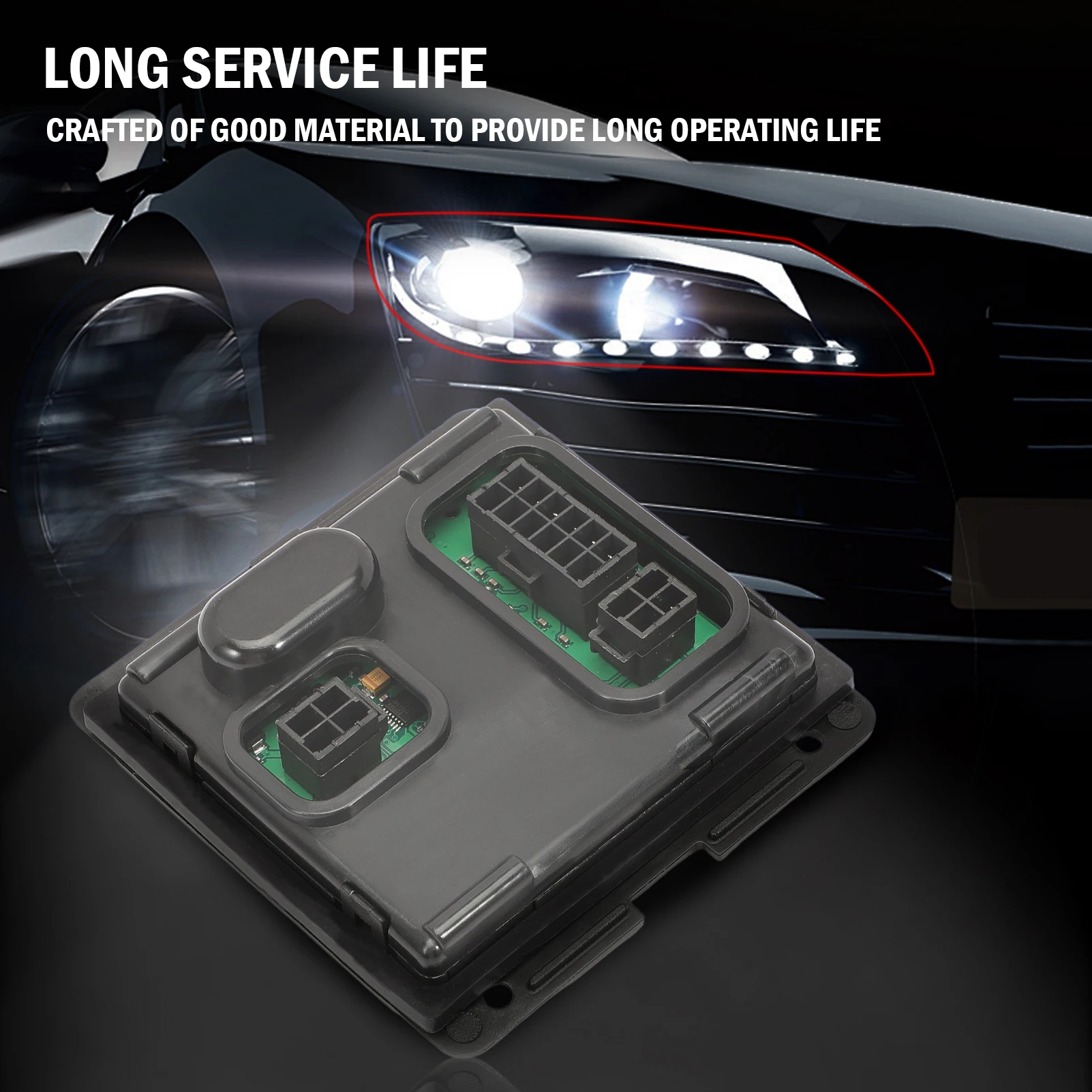 Модуль управления для левой фары совместимый с аналогичным моделям модуль