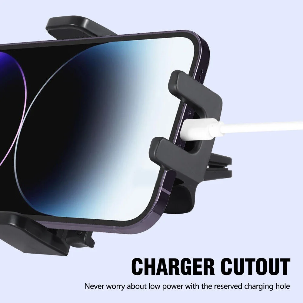 Автомобильный держатель для телефона крепление на вентиляционное отверстие