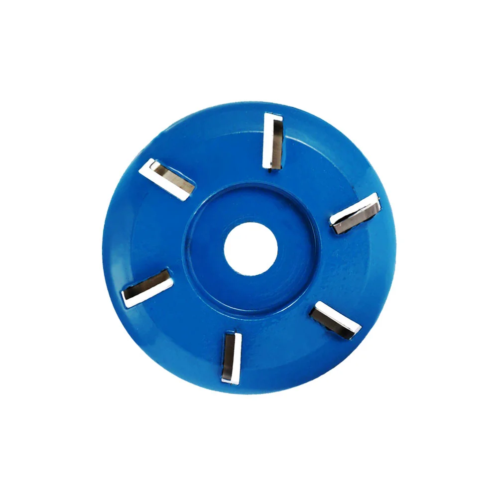 

16mm Wood Carving Disc Steel Arc Six Angle Grinder Woodworking Milling Tools Supplies ( Blue )