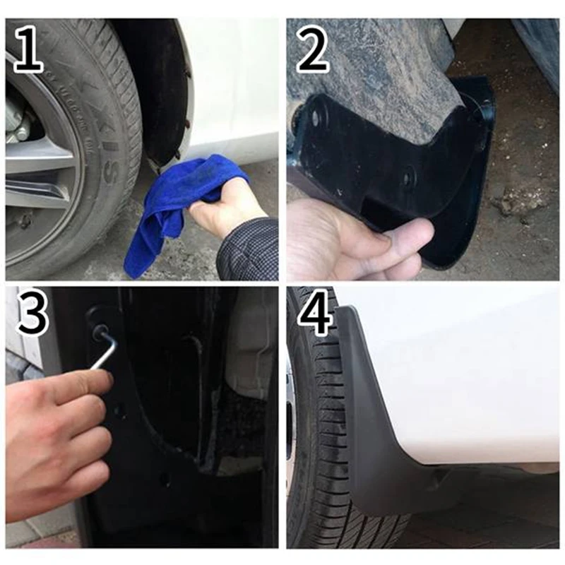 Car Mudflaps For Hyundai Creta Ix25 2015-2019 Mudguard Fender Mud Flap Guard Splash Accessories | Mudguards