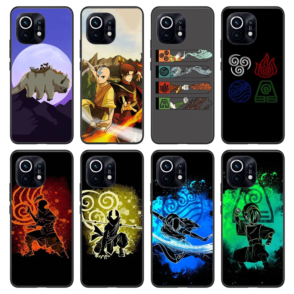 

Avatar The Last Airbender Phone Case For Xiaomi Mi 11 11T 11i 11Lite POCO X3 F3 M3 Redmi Note 10 Pro Note10 5G K40