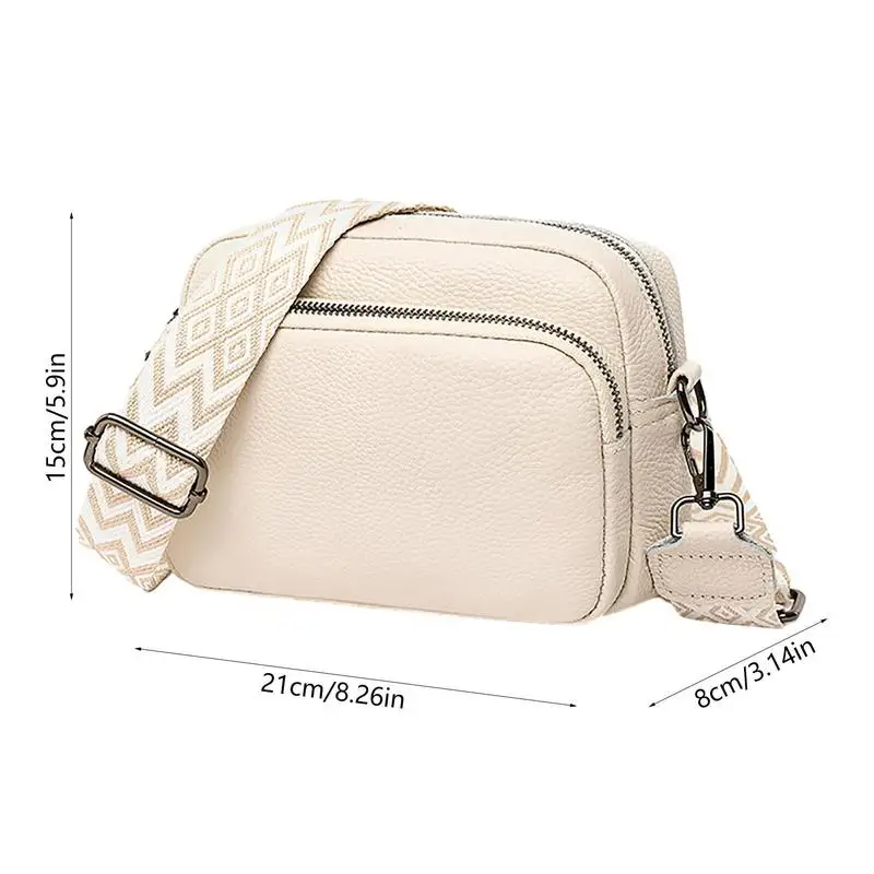 Cowhide Fashion Phone Shoulder Bag For Women Bag Chains Crossbody Bag Designer Armpit Handbag Girls Purse images - 6