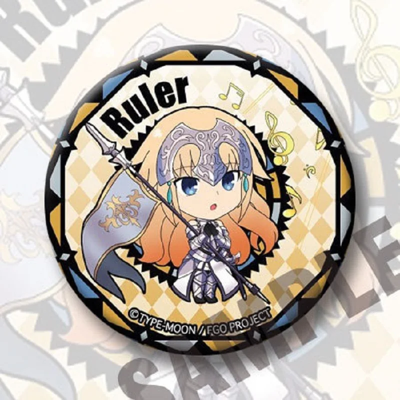 Fate/Grand Order популярные аниме-фигурки ShieIder Saber Assassin металлический значок булавки