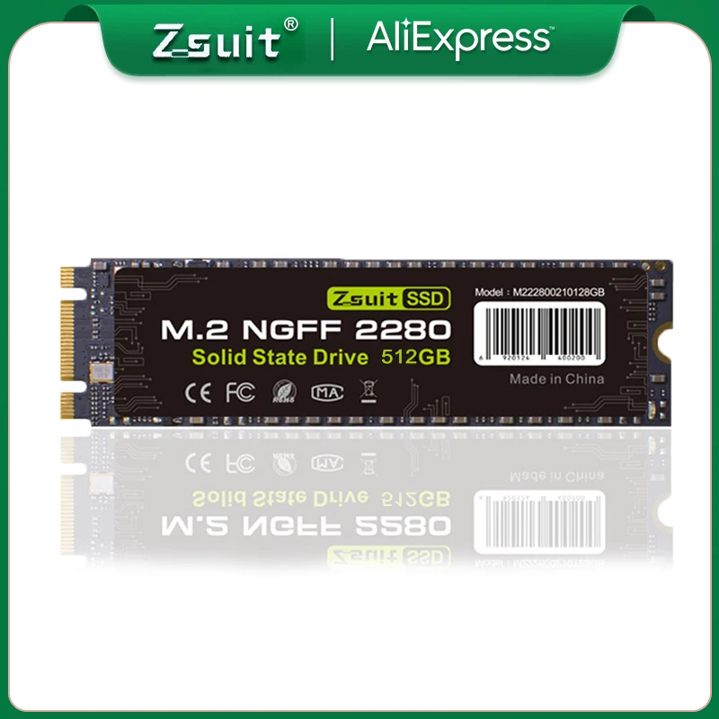 

Внутренний твердотельный накопитель Z-suit M2 2280 SSD M.2 SATA 128 ГБ 256 ГБ 512 ГБ ТБ HDD 120G 240G NGFF SSD, жесткий диск для ноутбука
