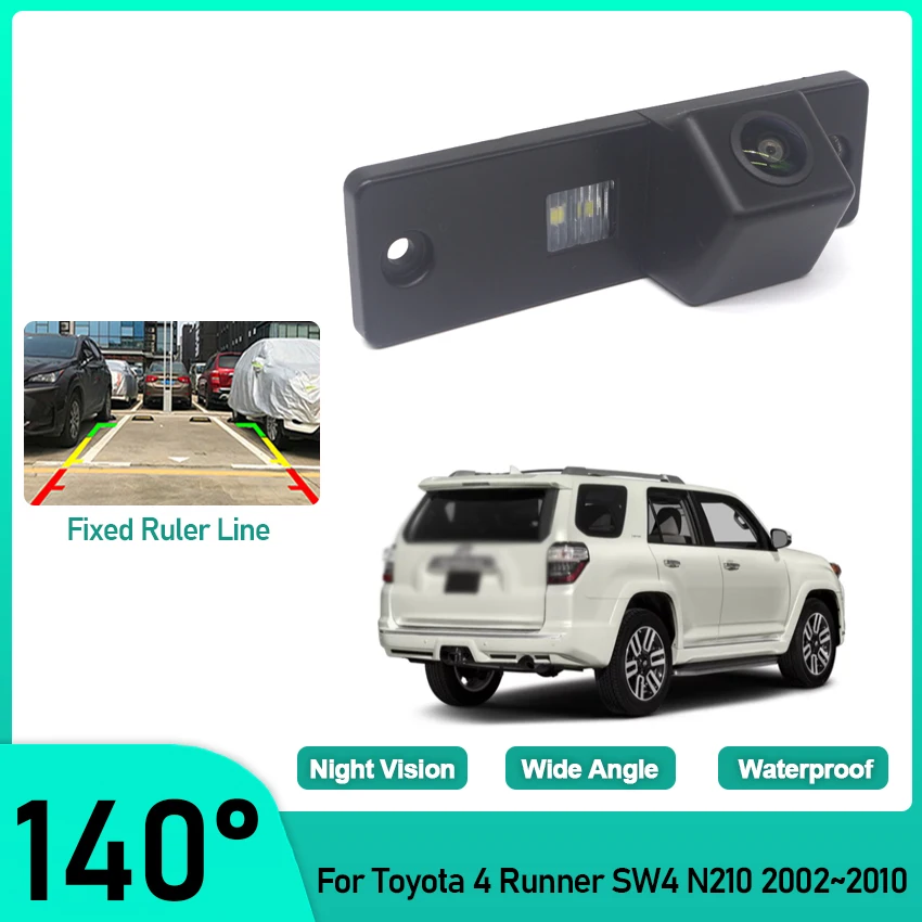 Задняя камера для Toyota 4 Runner SW4 N210 2002 ~ 2007 2008 2009 2010 HD ночного видения CCD заднего вида