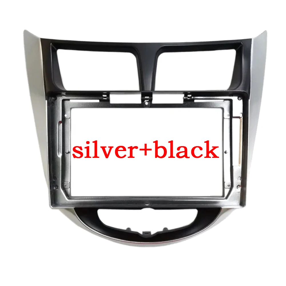 2 Din 9-дюймовый автомобильный радиоприемник DVD GPS Mp5 пластиковая рамка панели