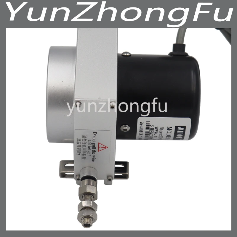 

0-5000mm range string pot encoder 0-5kohm 0-10kohm output signal draw wire sensor