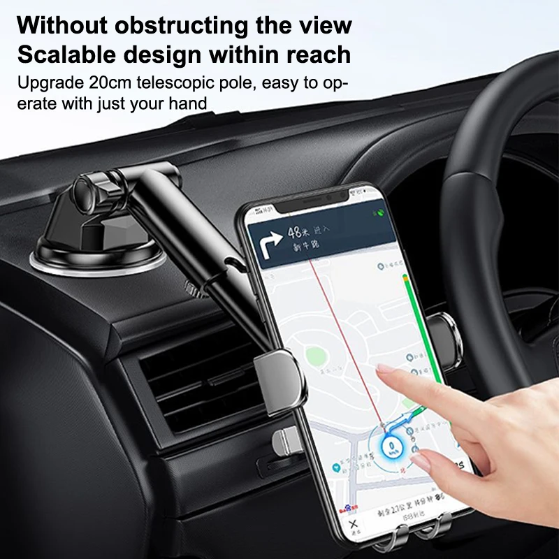 1/2 шт. автомобильный держатель для телефона на присоске портативный