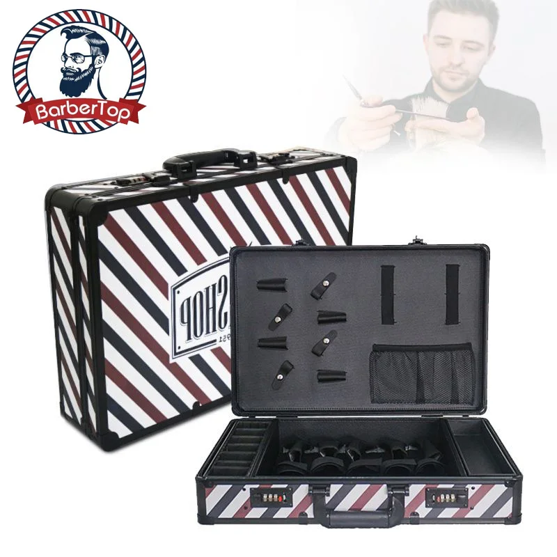 Профессиональный Металлический Чехол Barbertop с паролем аксессуары для
