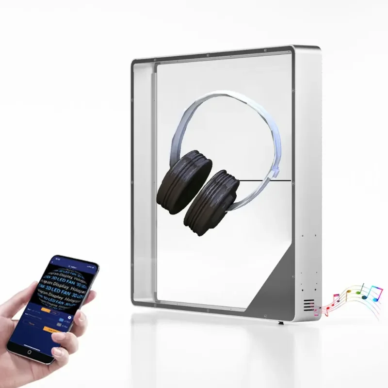 Вентилируемый голографический 3d Голограмма в воздухе рекламный дисплей