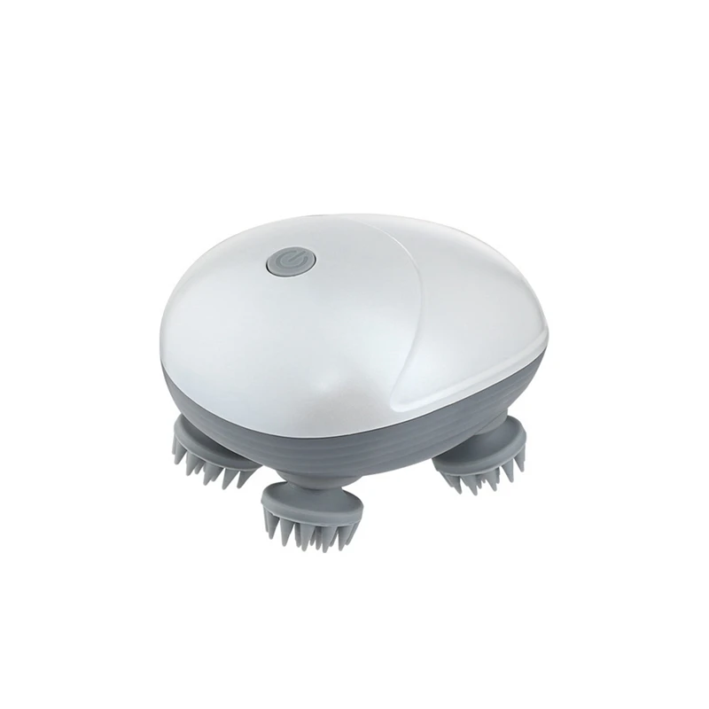 

Electric Scalp Massager Portable Head Massager Waterproof Mini Handheld Massager for Head Neck Body Pet Cat Dog