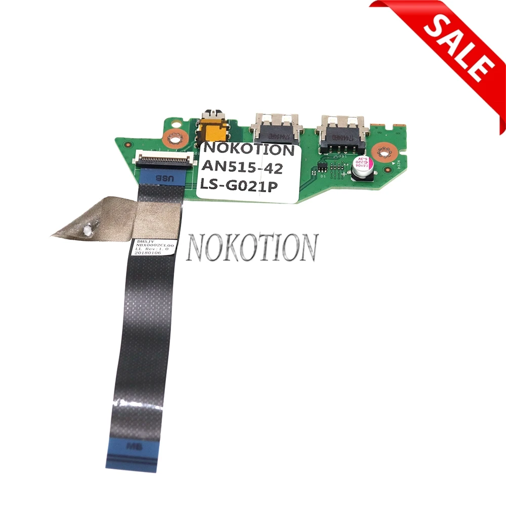 

NOKOTION DH5JV LS-G021P For Acer Nitro 5 AN515-42 Laptop USB Audio Board With Cable