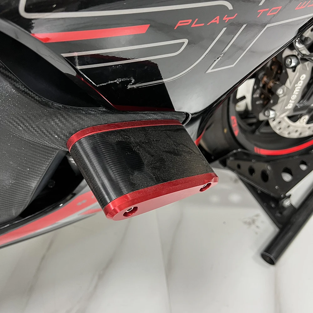 For CFMOTO 450SR 2022 2023 Motorcycle Frame Anti Crash Slider Body Protection Falling Protective Frame Slider Pad enlarge