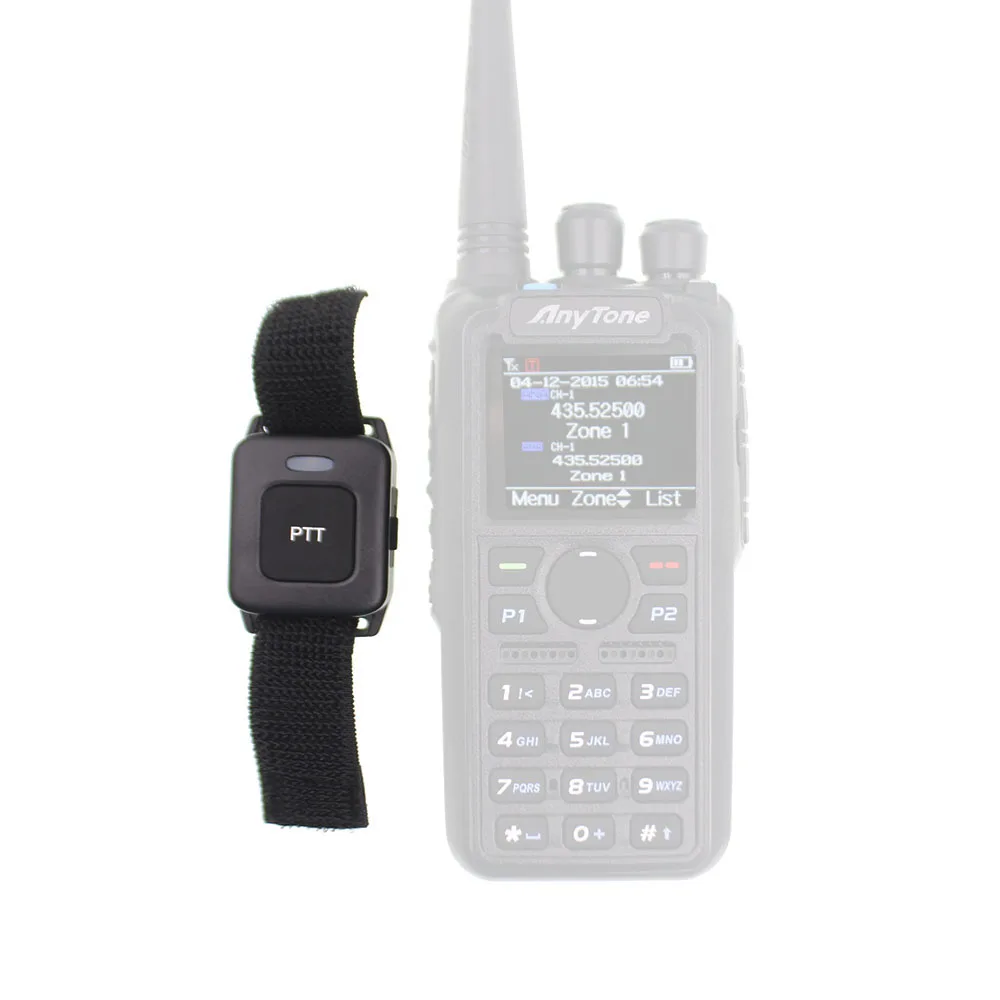Anytone Bluetooth PTT BP - 02 для двухстороннего беспроводного PTT AT - D878UV Plus AT - D578Pro GPS APRS DMR Anytone Bluetooth PTT BP - 02 для двухстороннего беспроводного PTT AT - D878UV Plus AT - D578Pro GPS APRS DMR