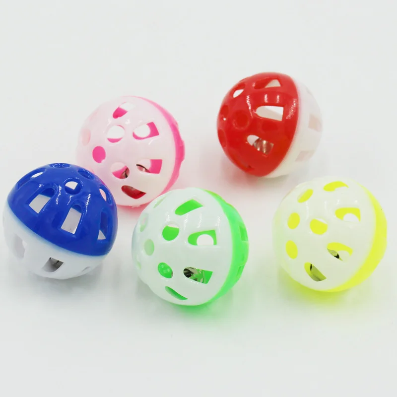 

10 шт., разноцветные интерактивные игрушки для кошек