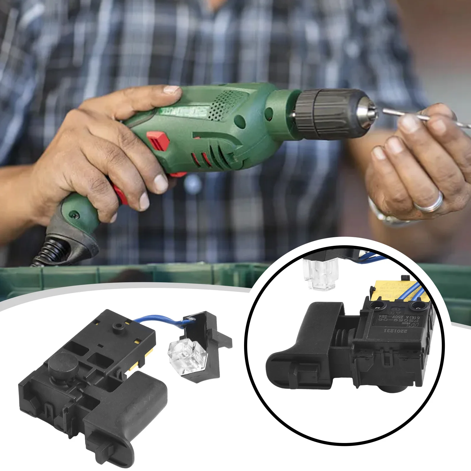 Со светодиодным переключателем управления аксессуары для электроинструментов