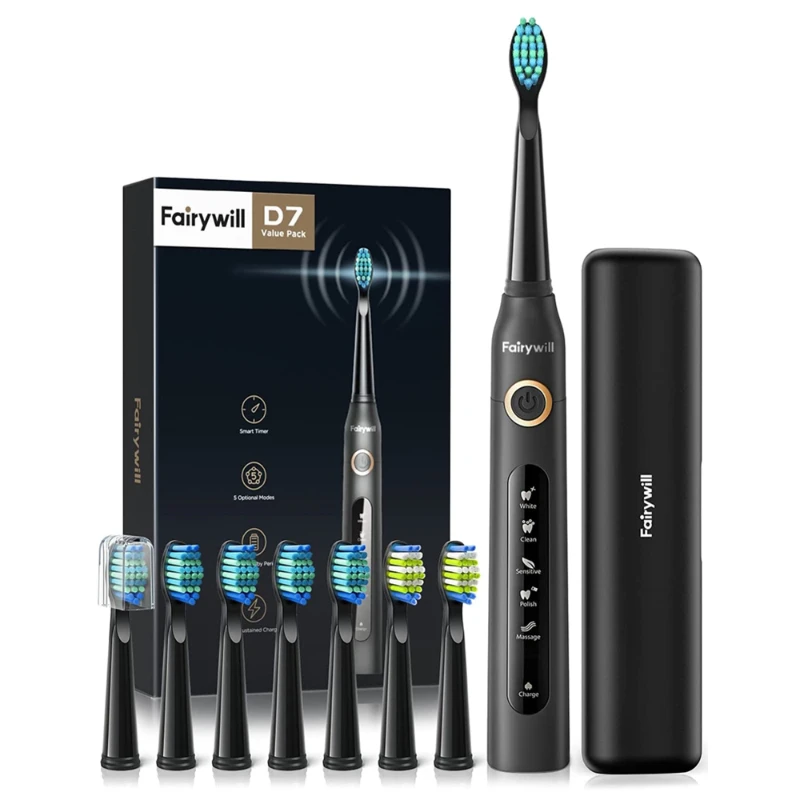 Enlarge Sonic Electric Toothbrush Rechargeable Toothbrush Washable Electronic Whitening Teeth Brush Adult Timed Brush Oral B Sonic