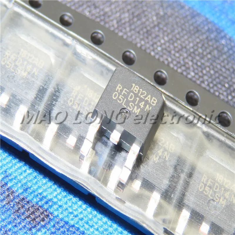 

10 шт./лот RFD14N05LSM RFD14N05L 14N05L TO-252 MOS FET N-channel 14A/50V