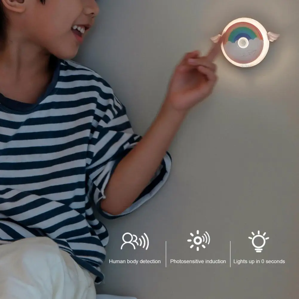 

Induction Lamp Soft Light Night Light Magnetic Motion Sensor LED Night Light