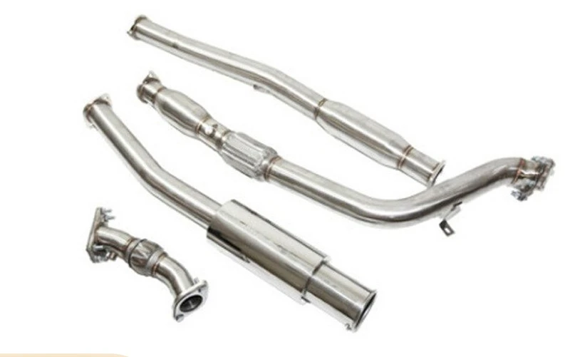 Модернизированная выхлопная труба для Catback 02-07 WRX STi седан четырехдверная SS вверх