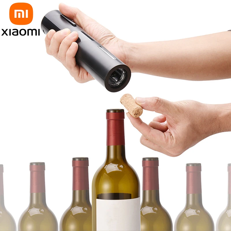 

Xiaomi Automatic Bottle Opener Electric Wine Opener Multipurpose Wine Accessories Kitchen Gadgets Kitchen Accessories Wine Tools