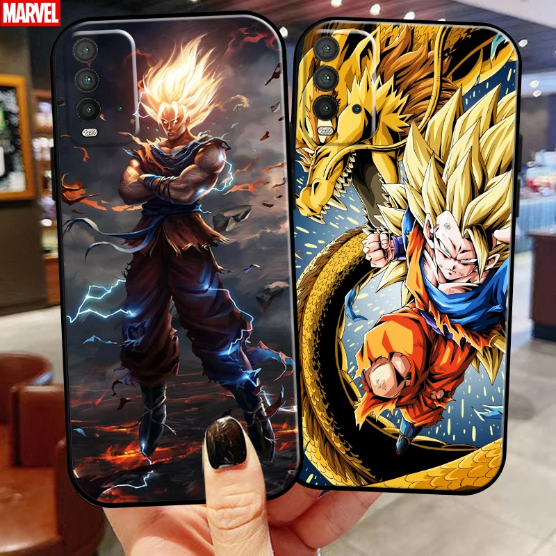 

Dragon Ball Anime For Xiaomi Redmi 9T Phone Case Soft Carcasa Funda Silicone Cover Black