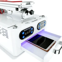 tbk 258uv 5 in 1 lcd screen cover separator with uv curing box with pump vacuum mobile phone