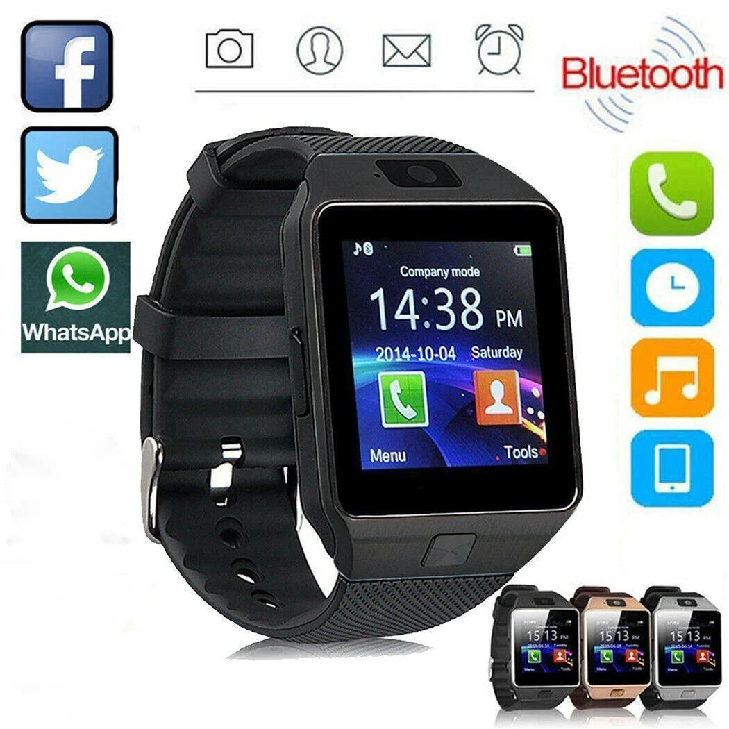 

Smart Watch Touch Sports Fitness Waterproof Smartwatch Watches For Ios Android Sim GSM Card Camera Men Women Kids Smart Watch