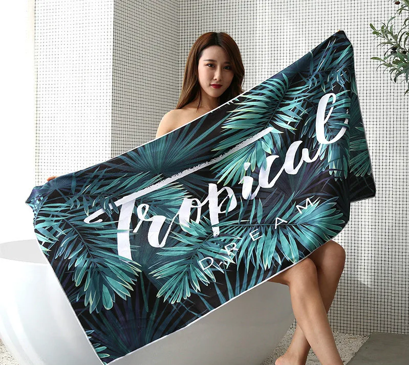 

Swimming Towel Fast Drying Microfiber Can Wear A Variety of Bath Towel Towel Microfiber Beach Holiday Square Beach Bath Skirt