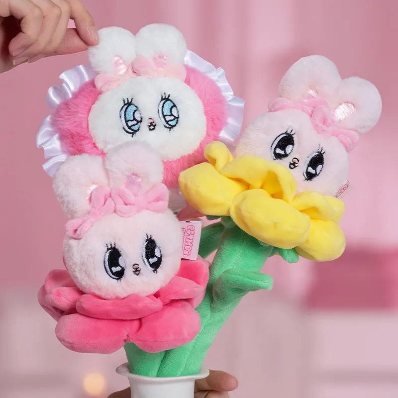 Toyzeroplus Esther Bunny Rabbit Flower Series слепая коробка кукла Kawaii Mystery Box Diy коллекционная игрушка