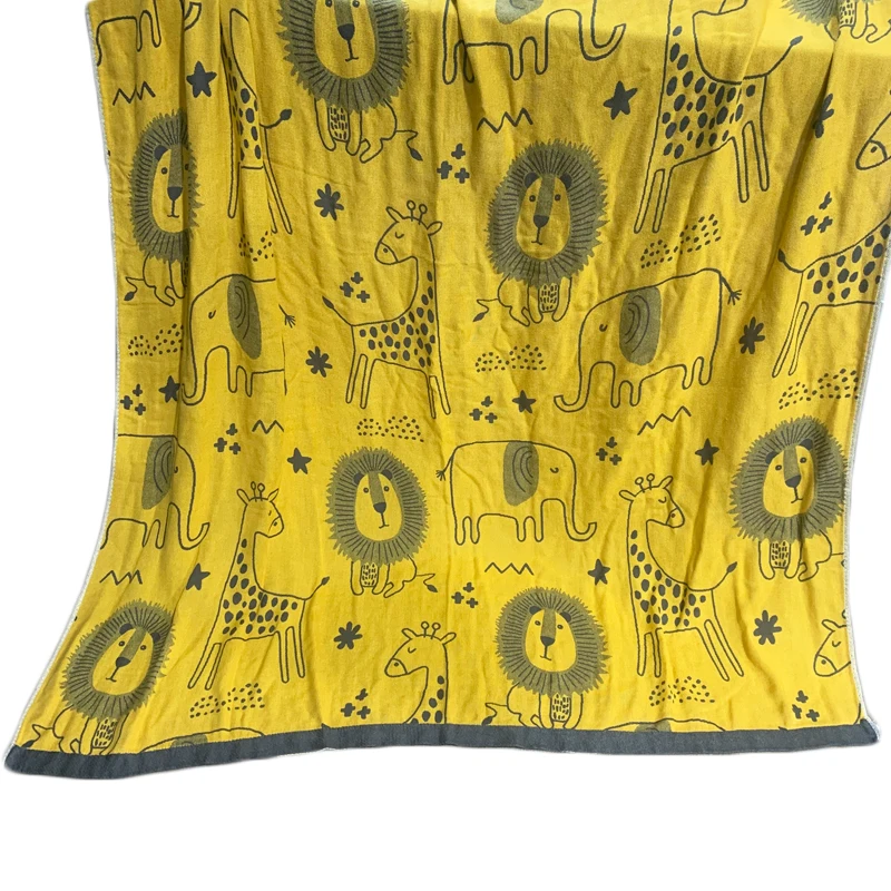 

Женское жаккардовое одеяло с эффектом охлаждения, детское одеяло с двойной марлей, летнее тонкое маленькое одеяло 120x150 см