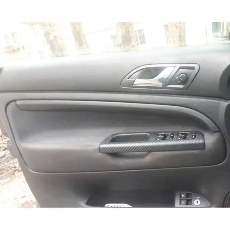 

Left Hand Drive Soft Leather Door Panel Cover For Skoda Superb 2002 2003 2004 2005 2006 Car Door Armrest Panel Skin Cover Trim