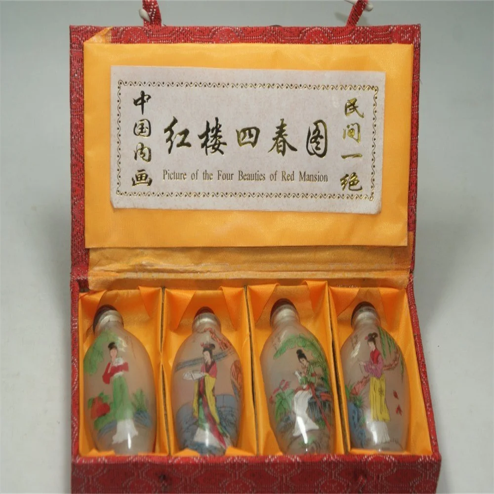 

Bronze cup shoujue Business Gift Red Mansion four spring picture antique vintage wine cup