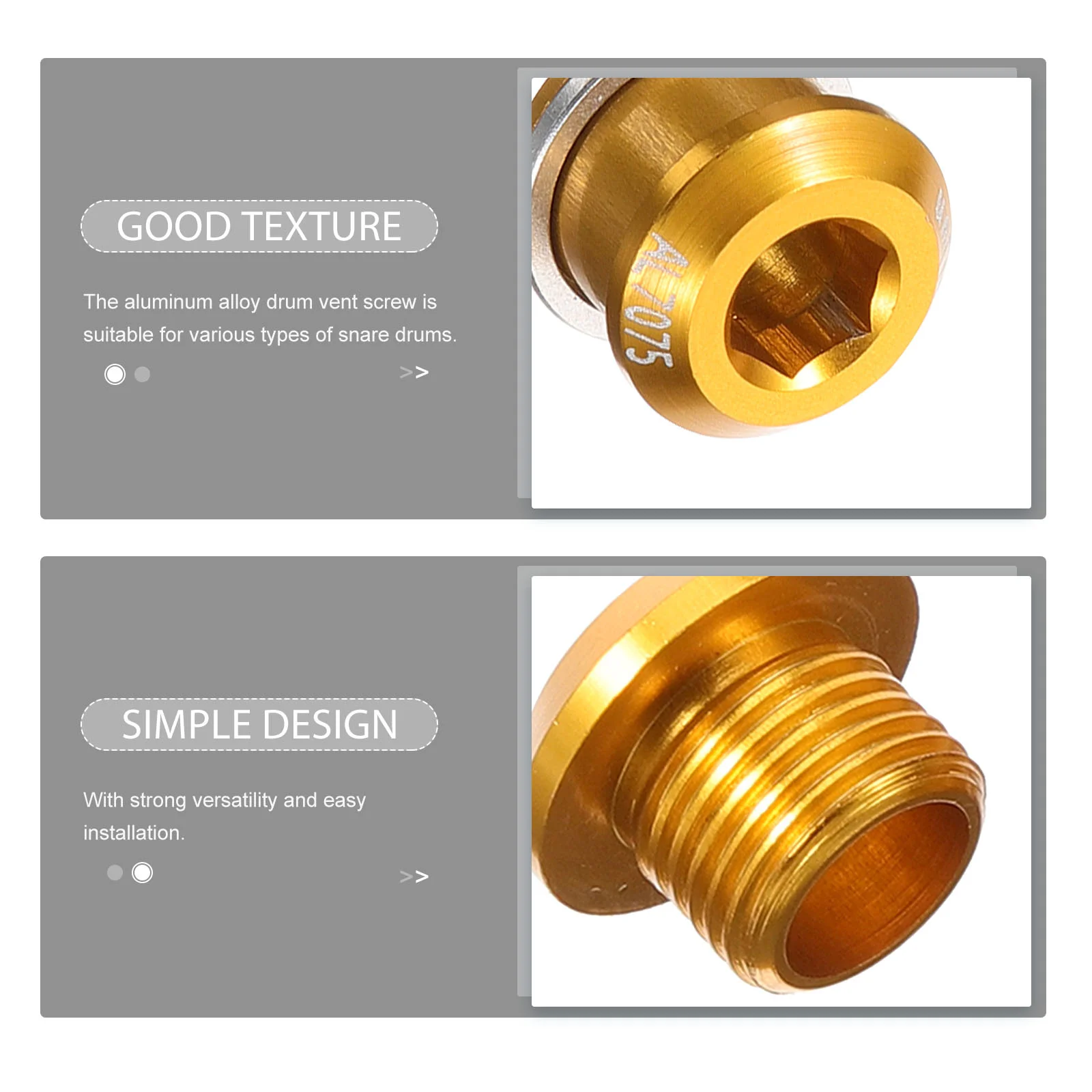 Винт с воздушным отверстием малого барабана металлические вентиляционные